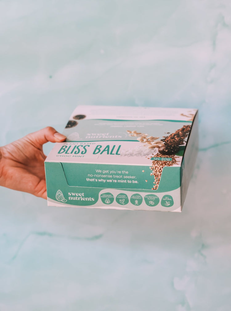 Box of 12 Balls | Choc Mint Bliss Balls Sweet Nutrients