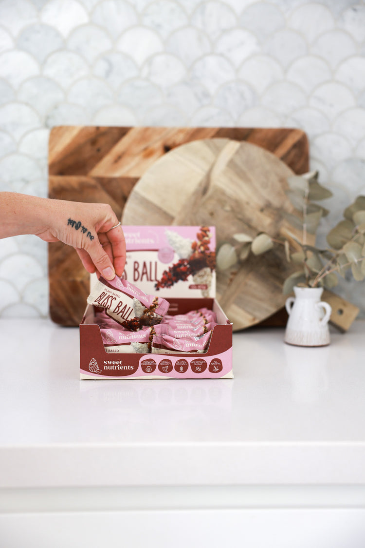 Mixed Berry Bliss Balls Energy Bars