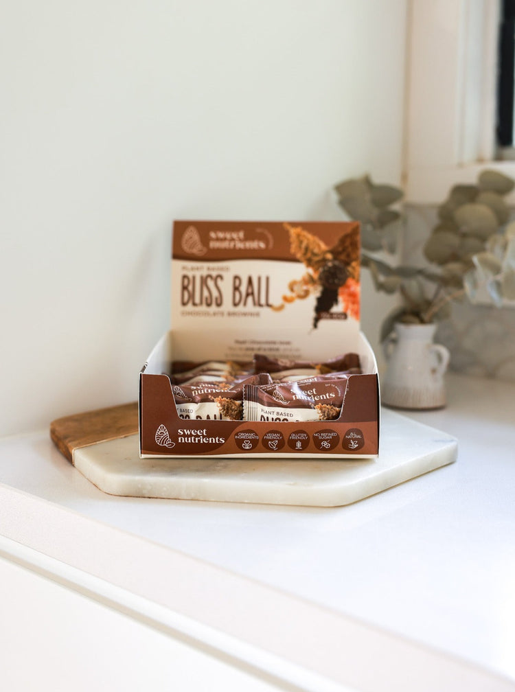 Chocolate Brownie Energy Balls 12 Pack Carton