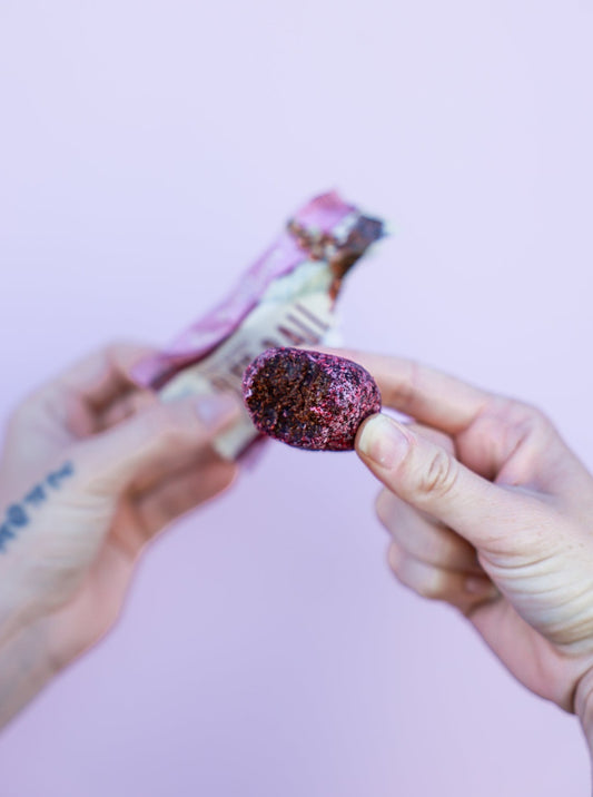 Mixed Berry Bliss Ball in Home Compostable Wrapper