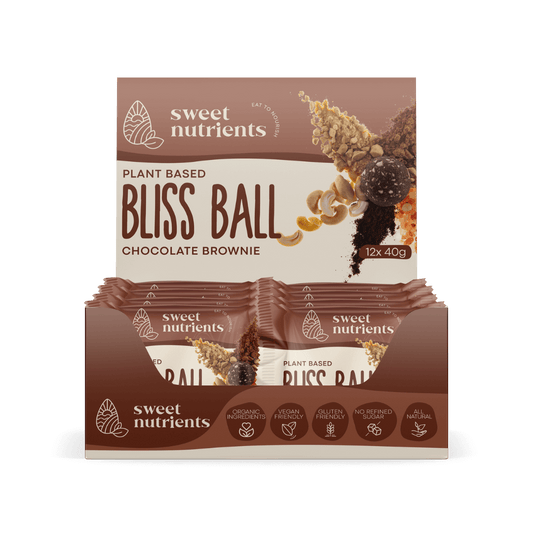 Sweet Nutrients chocolate brownie bliss balls
