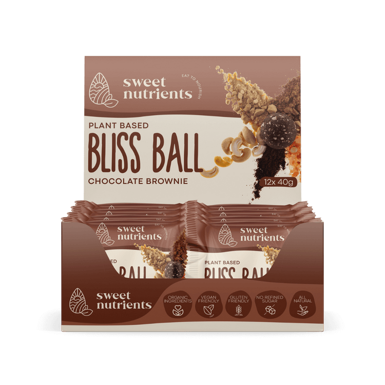 Sweet Nutrients chocolate brownie bliss balls