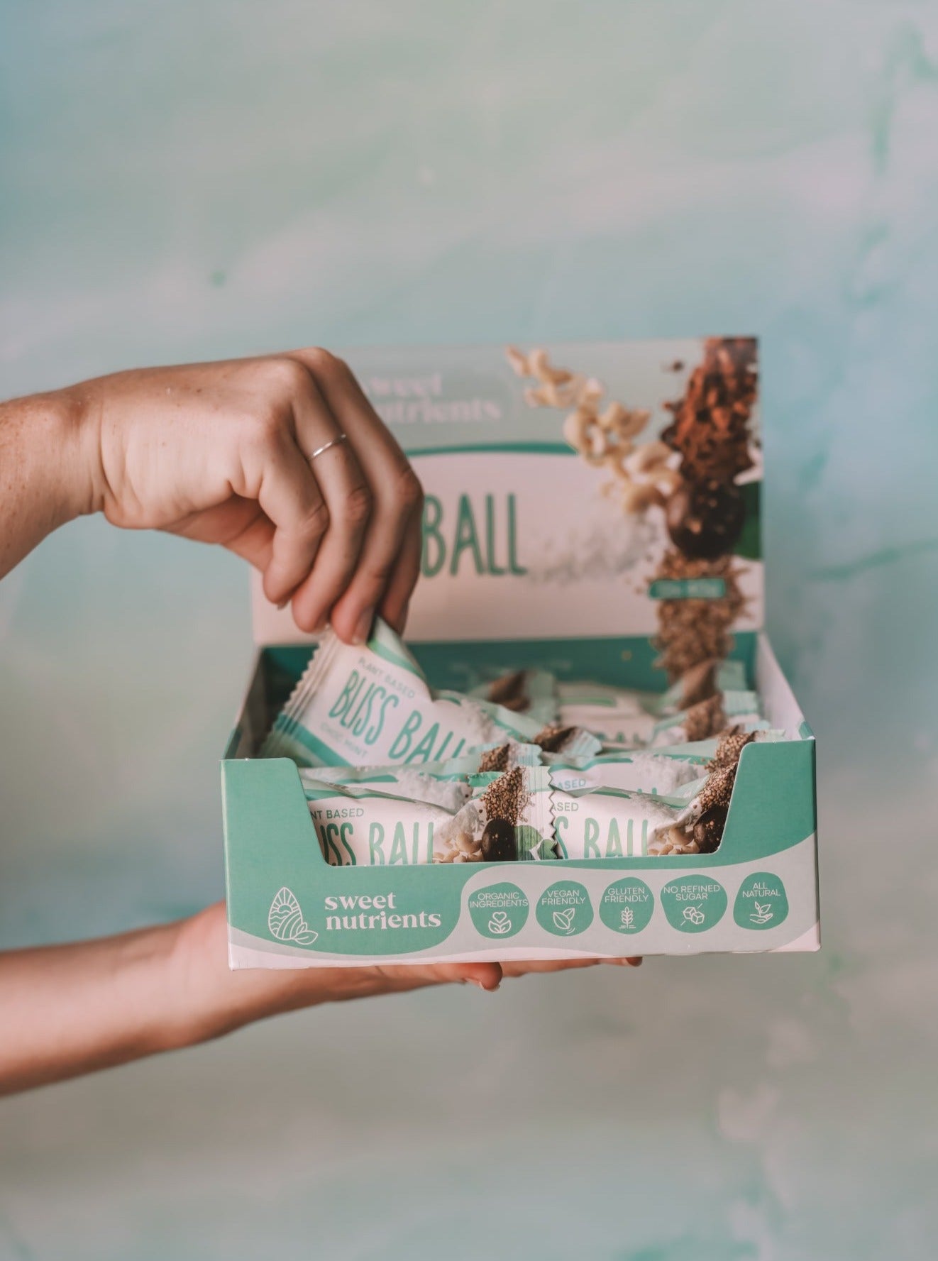 Box of 12 Balls  |  Choc Mint Bliss Balls Sweet Nutrients