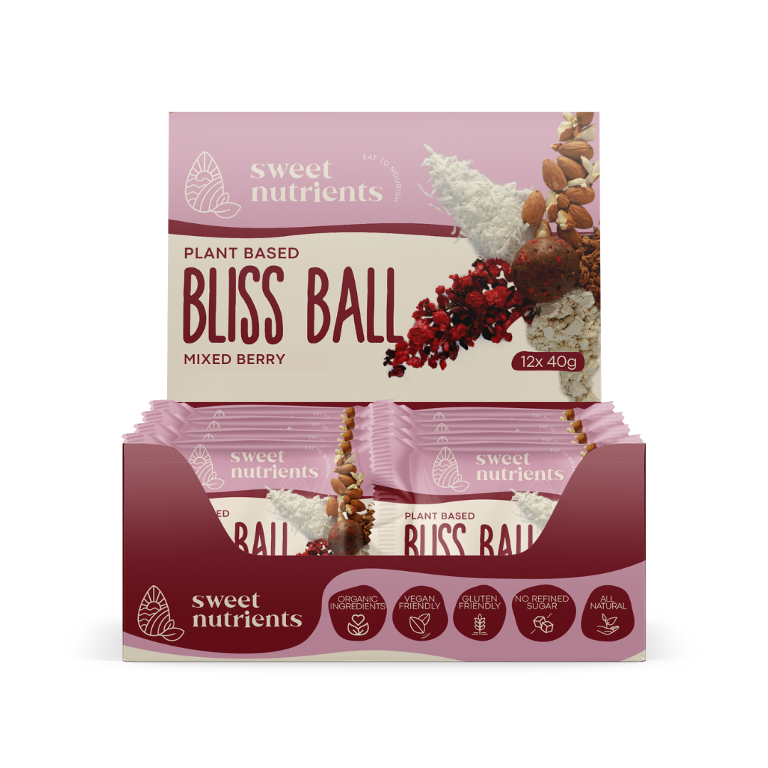Mixed Berry Bliss Ball Carton 12 Pack
