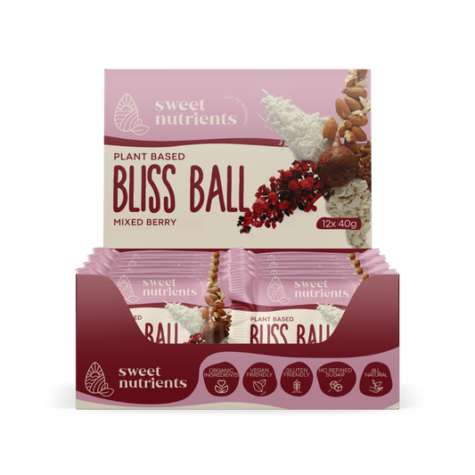 Mixed Berry Bliss Ball Carton 12 Pack