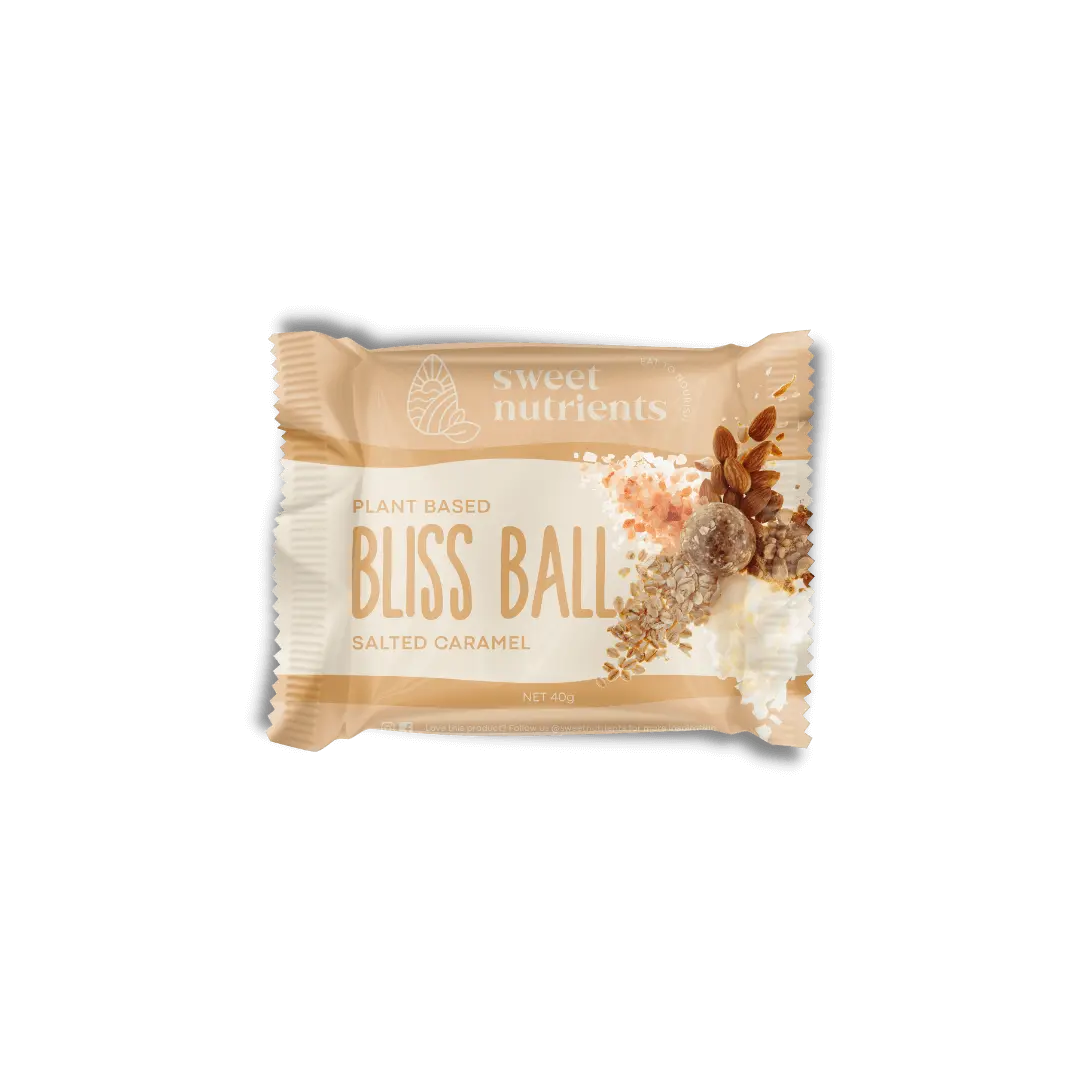 Sweet Nutrients Salted Caramel Bliss Balls Healthy Snack