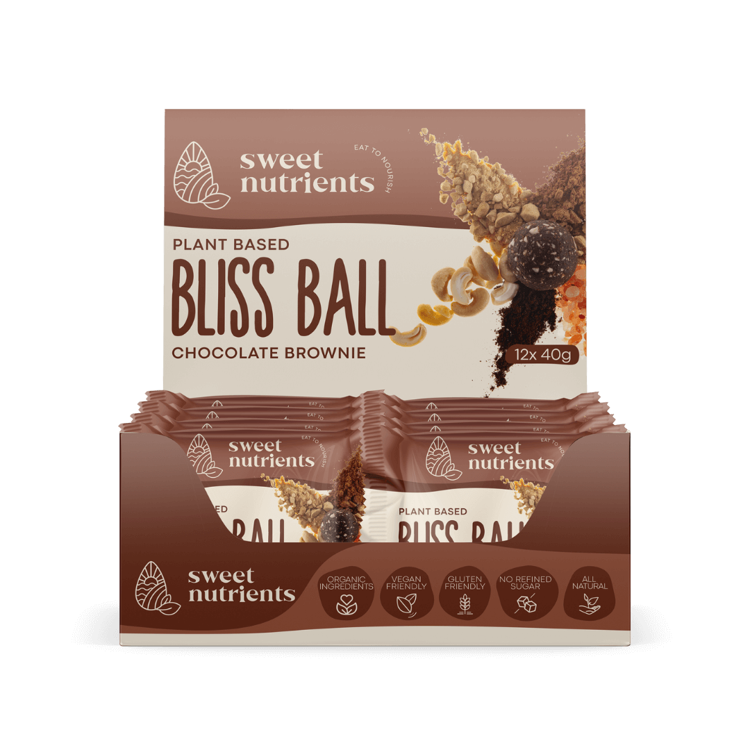 Sweet Nutrients chocolate brownie bliss balls