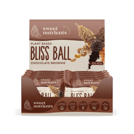 Sweet Nutrients chocolate brownie bliss balls